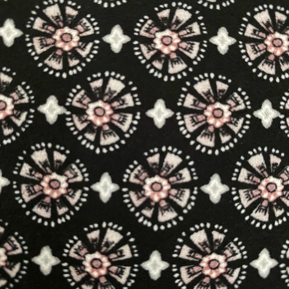 Pleione Printed Peplum Top M - Picture 3 of 5